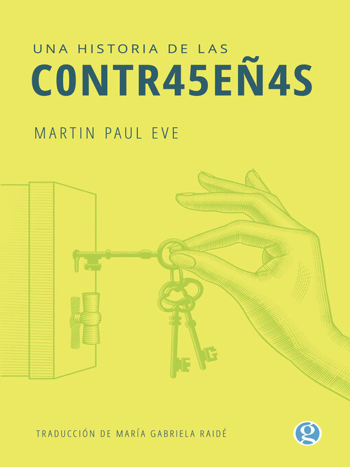 Title details for Una historia de las contraseñas by Martin Paul Eve - Available